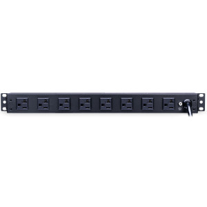 CyberPower RKBS20S4F8R Rackmount surge protector, 20-Amp, 1800 Joules, 12 NEMA 5-20R outlets